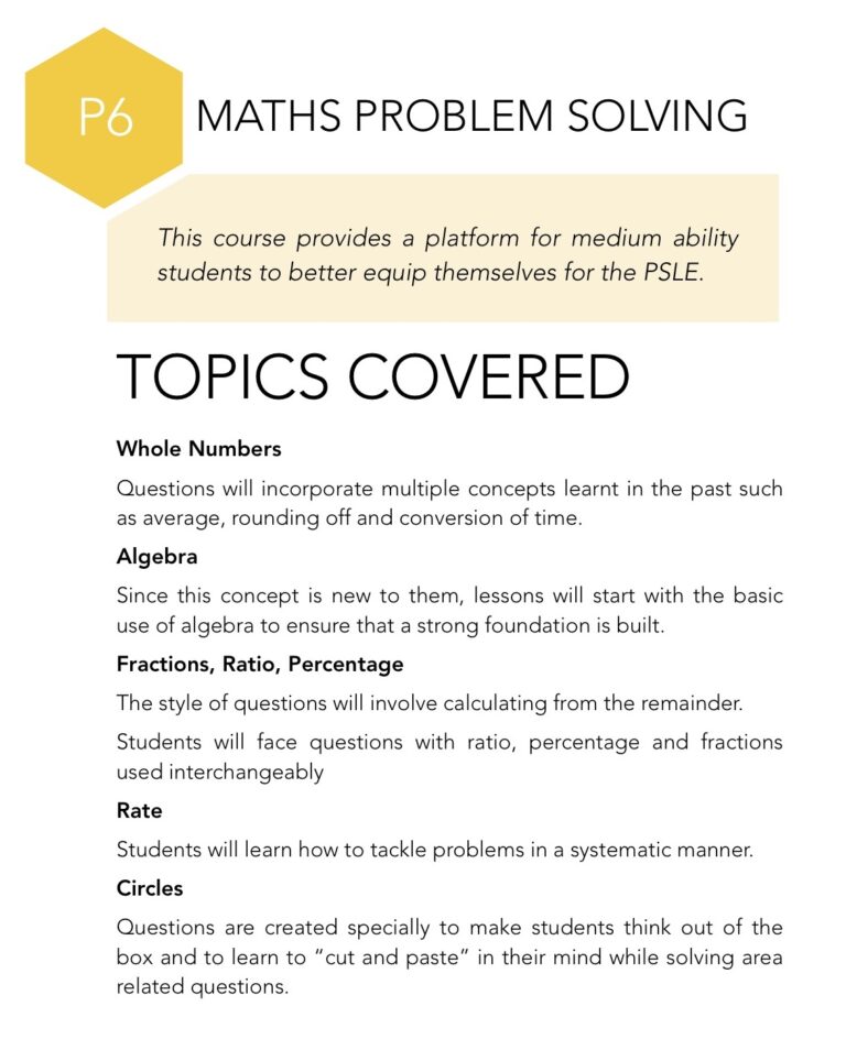 p6 ratio problem solving